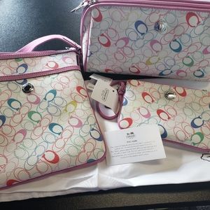 Coach purse set